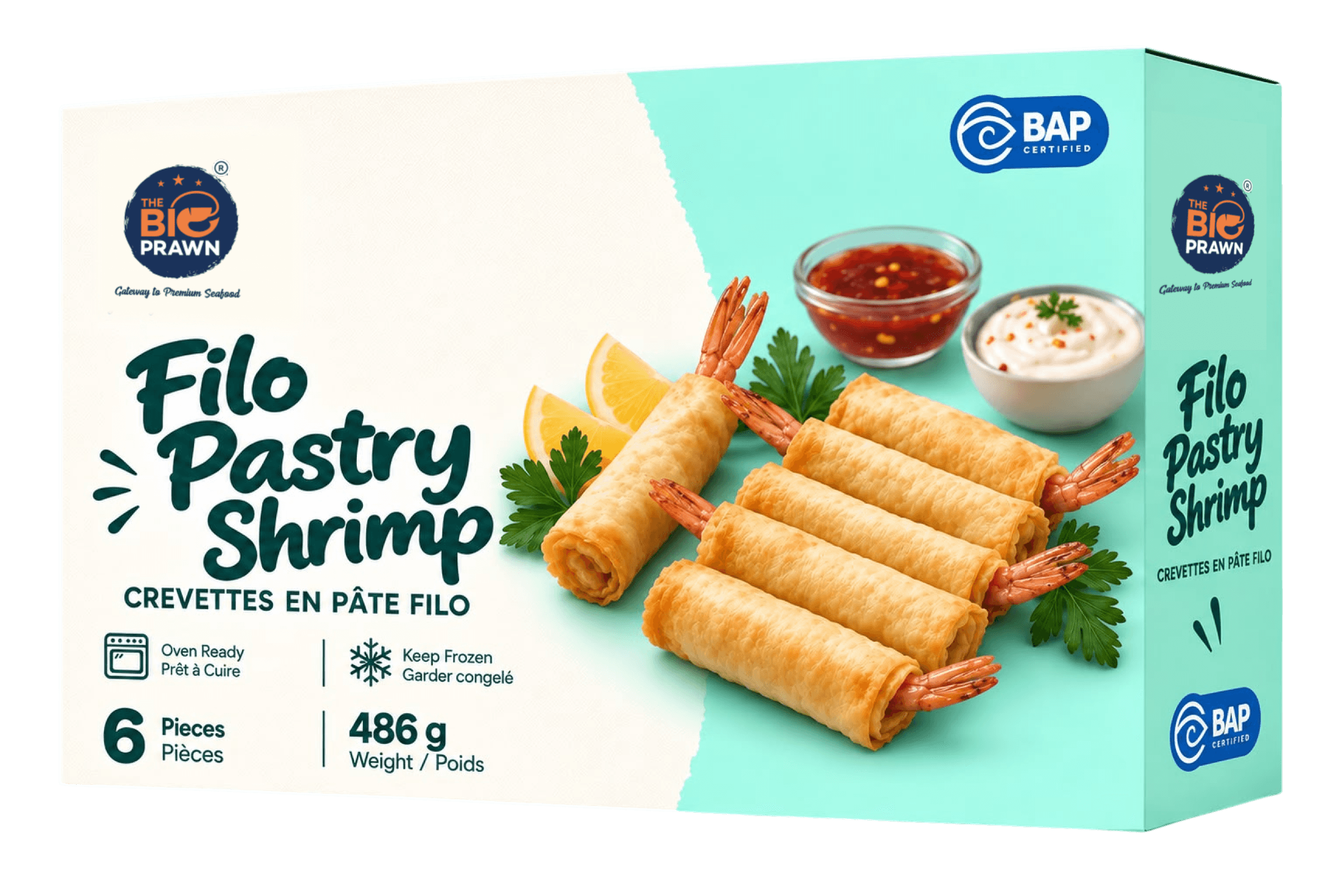 Filo Pastry Shrimp
